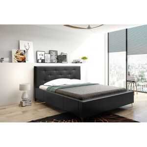 Čalouněná postel ARGOS 180 x 200 cm grafitová
