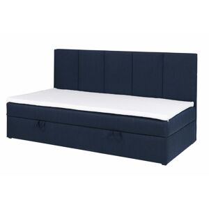 Jednolůžková kontinentální postel Eleze Mini 90x200 námořnicky modrá
