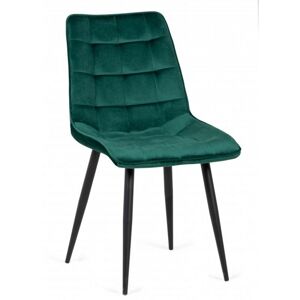 Jídelní židle Giuseppe zeleno-černá
