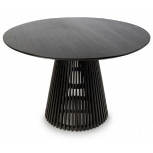 Dřevěný stůl Livero 120 cm černý