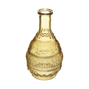 Skleněná váza Finlay 22 cm zlatá