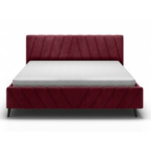 Čalouněná postel Calypso 180x200 cm bordó