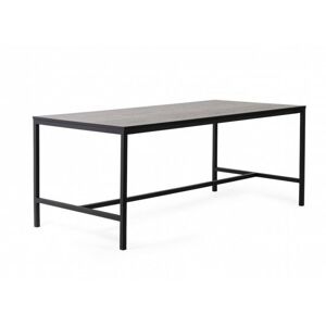 Jedálenský stôl Garant 180x90 cm čierny