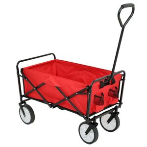 Zahradní vozík TYRS 145L červený