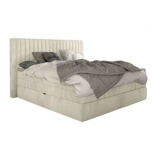 Čalouněná postel Minola 160x200 cm béžová