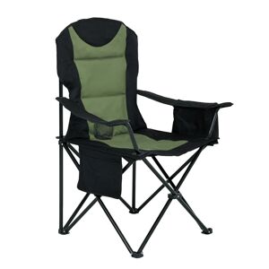 Kempingová židle FOTYN černo-zelená