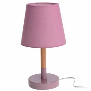 Stolná lampa s ružovým tienidlom 30,5 cm