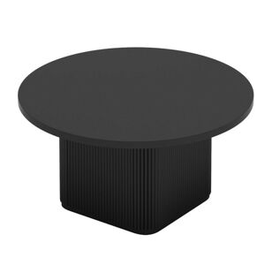 Konferenční stolek CLEMENTE 80 cm černý