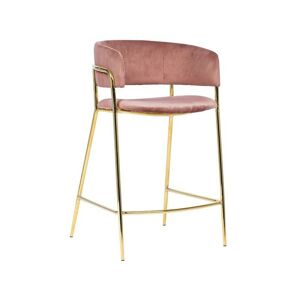 Barová židle Evia růžová
