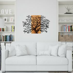 Nástěnná dekorace Agac strom I ořech/černá