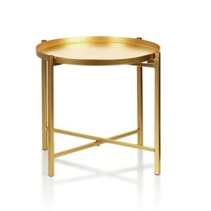 Odkládací stolík Lucas 36 cm zlatý