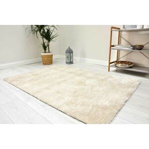 Kusový koberec s krátkým vlasem VELVET 80 x 150 cm ecru