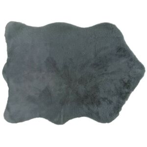 Kusový koberec s krátkým vlasem OSLO 60 x 85 cm - tmavě šedý