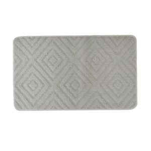 Koupelnový kobereček BOHO 50x80 cm světle šedý