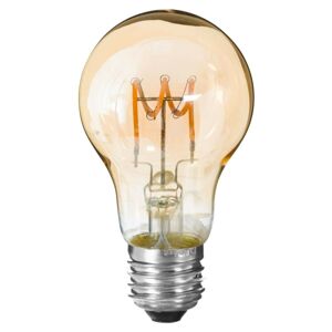 LED žiarovka Amber Twisted 2W E27