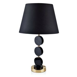 Noční lampa Chantal Black 56 cm
