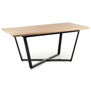 Jídelní stůl MARSALA 180 cm černý/dub