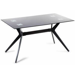 Stůl Baso 140x80 cm černý