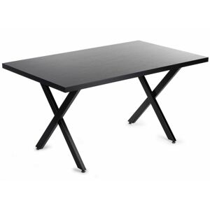 Jedálenský stôl STORMI 150 cm čierny