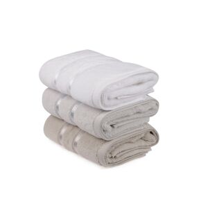 Sada ručníků Dolce 50x90 cm bílá/béžová