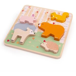 Dřevěné puzzle ANIMALS