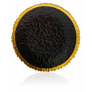 Keramický tanier Kati 25 cm čierny