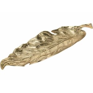 Zlatý tác Feather 43x14 cm