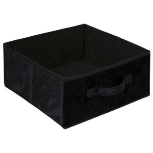 Textilný box 31 cm čierny