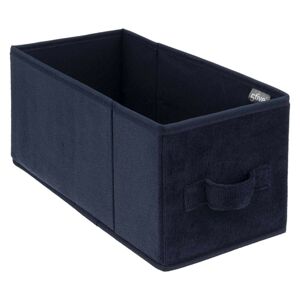 Úložný textilní box Tebo 15x31 cm modrý