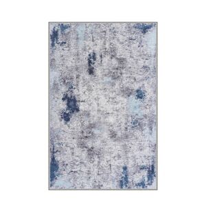 Koberec Moss 120x180 cm šedý/modrý