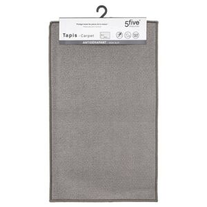 Koupelnový kobereček Five 50x80 cm šedý