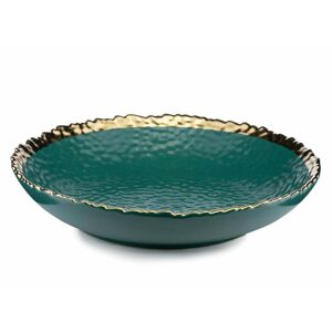 Hluboký keramicky talíř Kati 26 cm zelený
