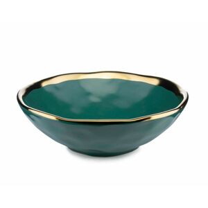 Hluboký keramický talíř Lissa 20 cm zelený