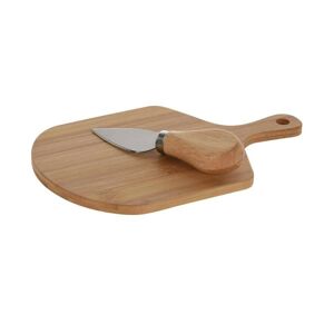 Dřevěné prkénko s nožem na servírování sýrů SYDE