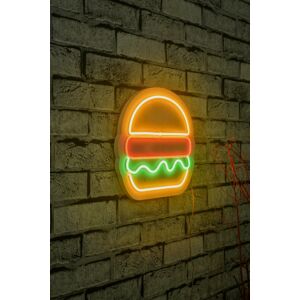 Nástěnná neonová dekorace Hamburger