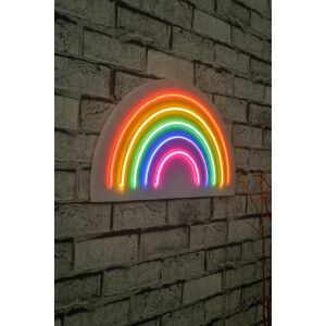 Nástěnná neonová dekorace Rainbow vícebarevná