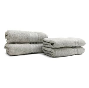 Bavlněný ručník VITIS 50 x 90 cm světle šedý