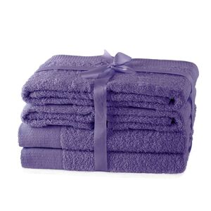 Súprava uterákov AmeliaHome Amary fialová