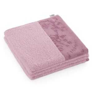 Bavlněný ručník AmeliaHome Crea růžový