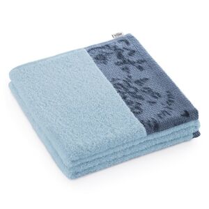 Bavlněný ručník AmeliaHome Crea II modrý