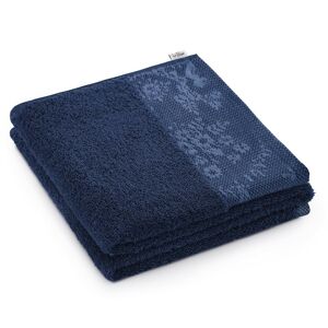 Bavlnený uterák AmeliaHome Crea III modrý