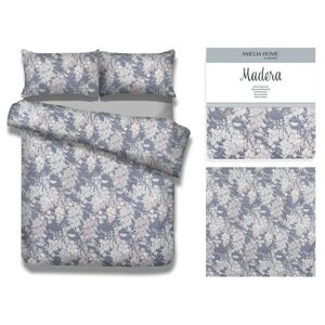 Bavlnená posteľná bielizeň AmeliaHome Meadow sivá