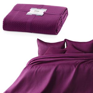 Přehoz na postel Carmen fialový