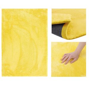 Kusový koberec AmeliaHome Morko žltý