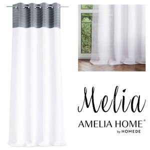 Záclona AmeliaHome Melia I bílá