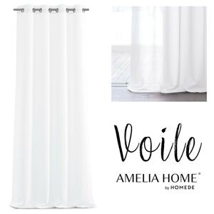 Záclona AmeliaHome Voile biela