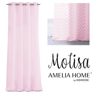 Záclona AmeliaHome Molisa II růžová