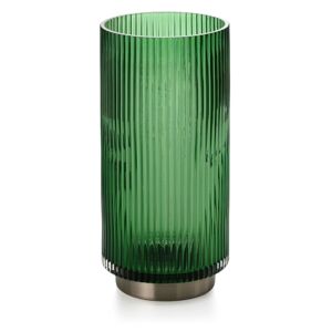 Váza GALLO 25,5 cm fľaškovo zelená