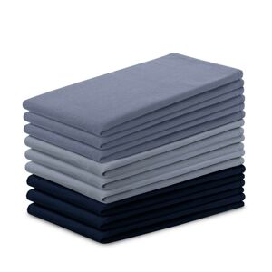 Sada kuchyňských ručníků Letty Plain - 9 ks modrá