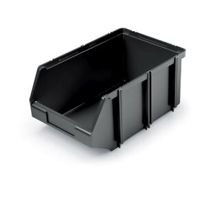 Plastový úložný box Click Box čierny